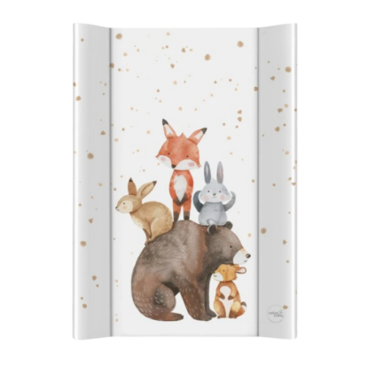 Saltea de Infasat 50x70cm, cu Intaritura, Grosime 3cm, Anti-Alunecare, Forest Friends